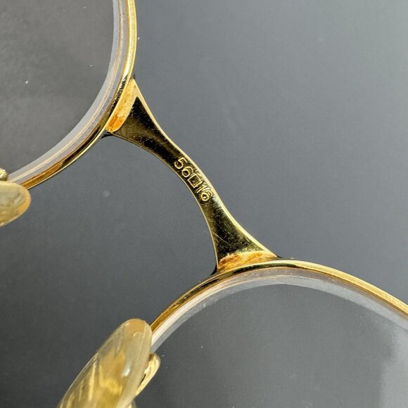 Christian Dior Eyeglasses 2863 41 Gold & Tortoise Red 56 []16-140 - Picture 9 of 16